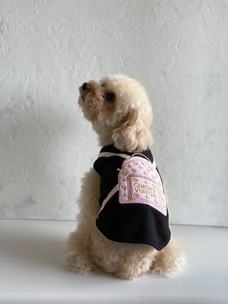 BP225 Chewy Backpack Pink Black