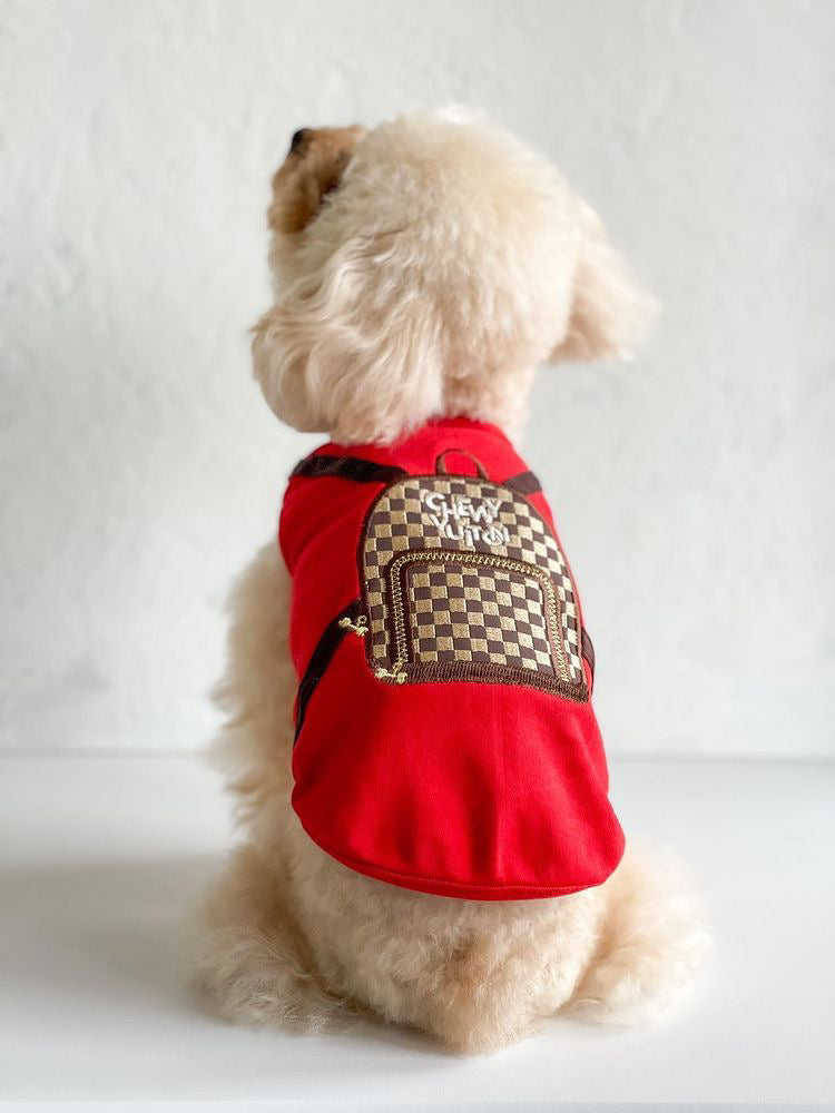 BP221 Chewy Backpack Red